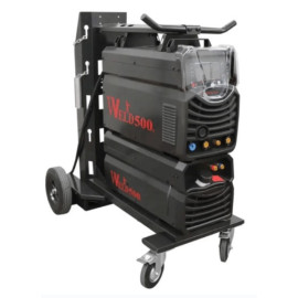 MÁQUINA PARA SOLDAR TT350B-LCD Weld500 tipo Inversor – TIG (GTAW) AC/DC pulsado y electrodo revestido (SMAW) AHORA CON PANTALLA LCD DE 5″