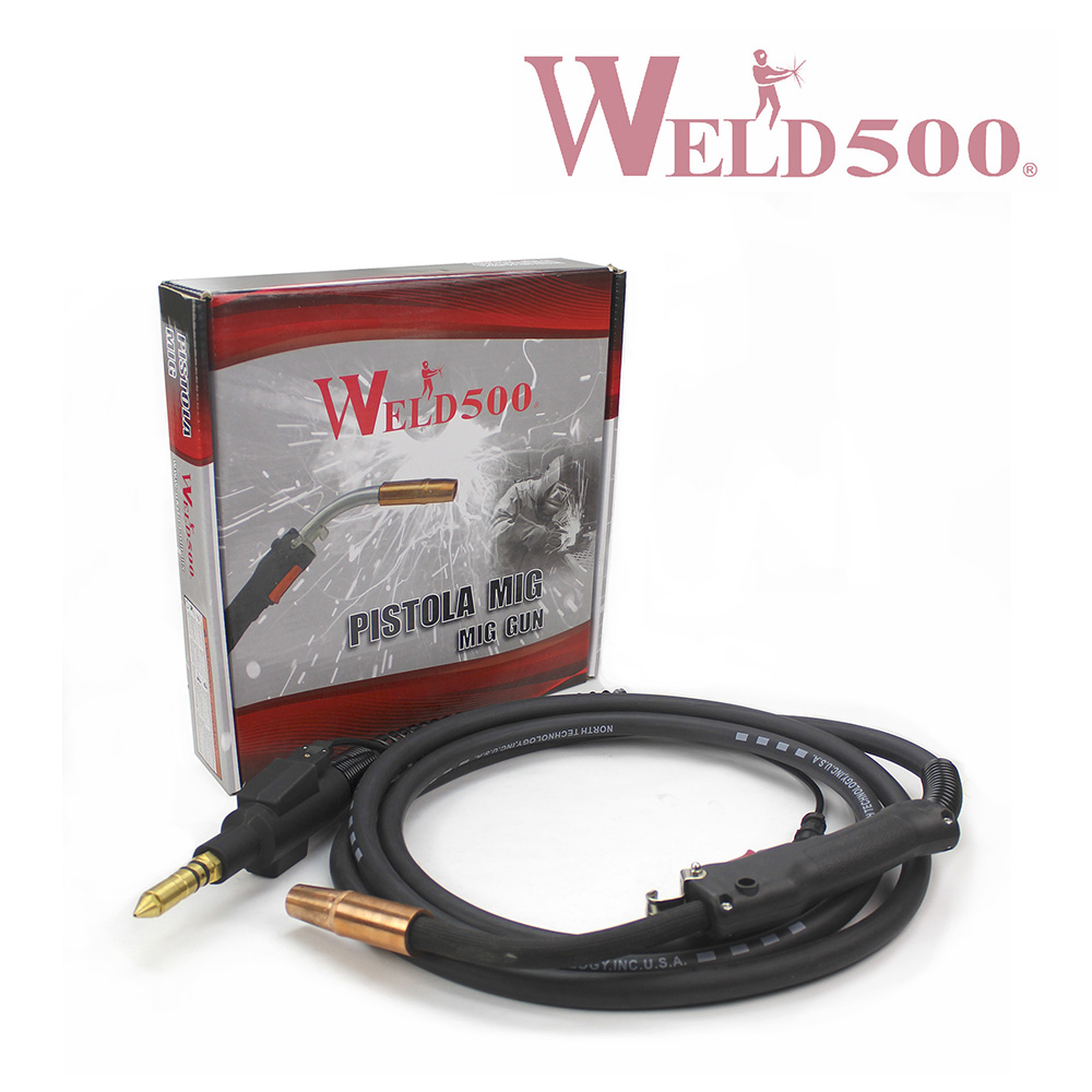 PISTOLA PARA SOLDAR POR PROCESO MIG – WELD500® TIPO TWECO® 500 AMP